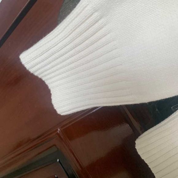 AMI Red heart white crew neck sweater women S size - Picture 6 of 6